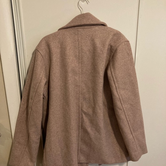 Old Navy Blush Pink Peacoat - Picture 4 of 4